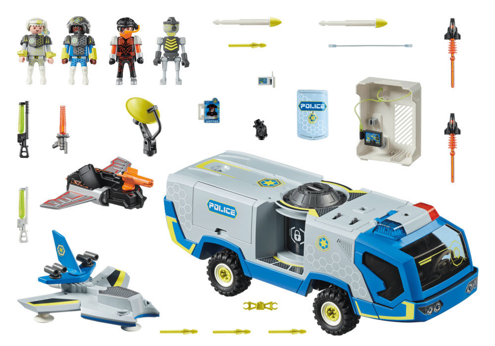 Galaxy Police Truck – box_back