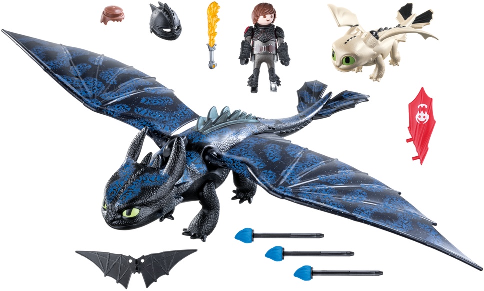 Hiccup and Toothless Playset – box_back