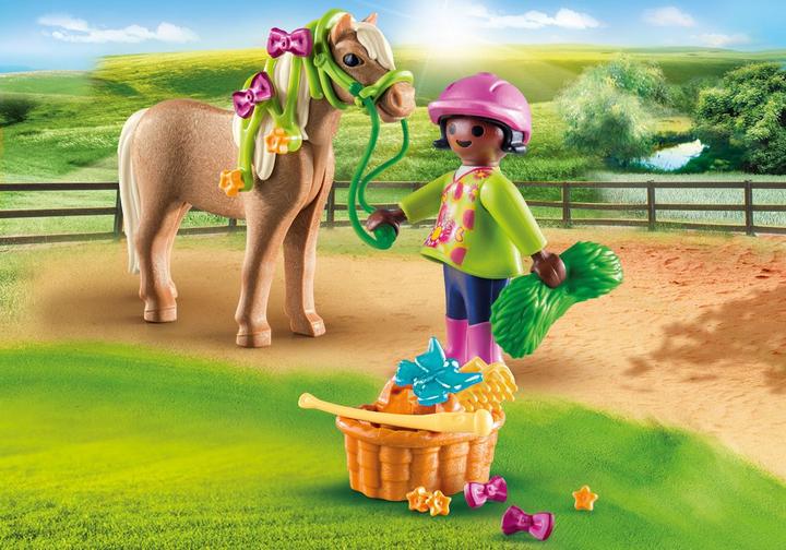 Girl with Pony