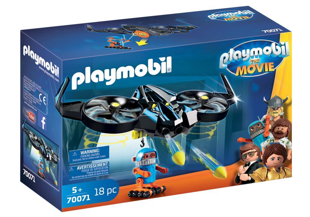 PLAYMOBIL:THE MOVIE Robotitron with Drone – box_front