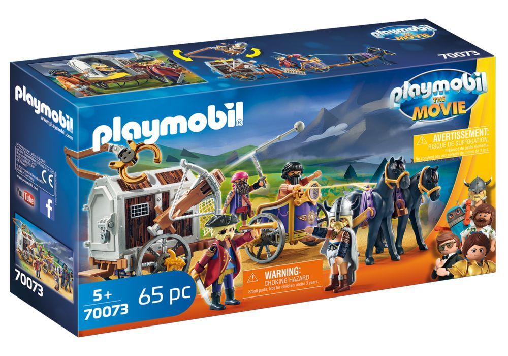 PLAYMOBIL:THE MOVIE Charlie with Prison Wagon – box_front