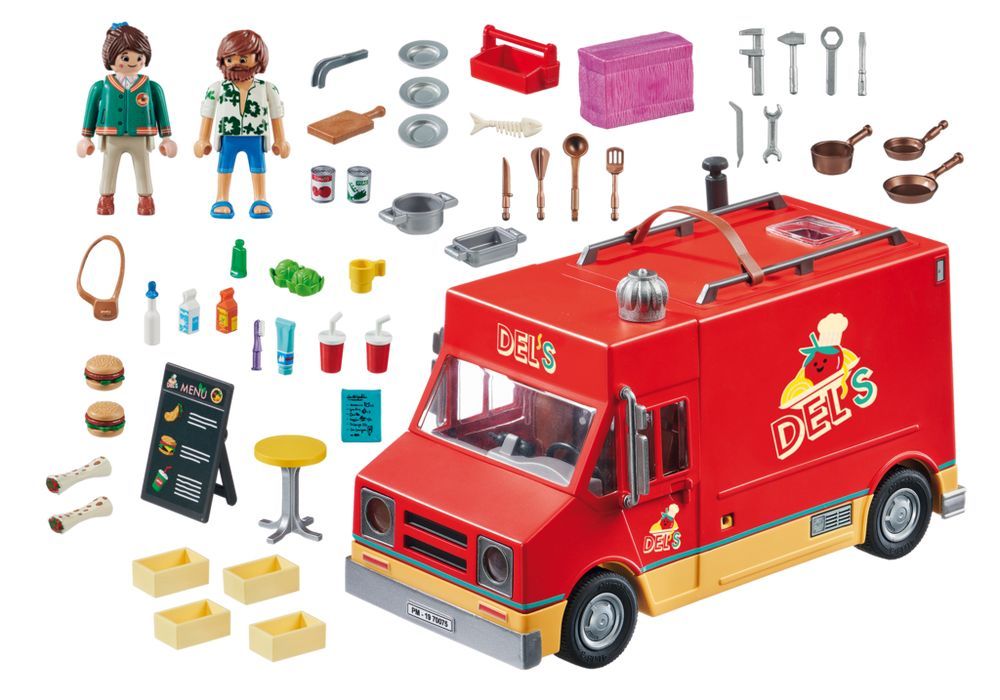 PLAYMOBIL: THE MOVIE Del's Food Truck – box_back