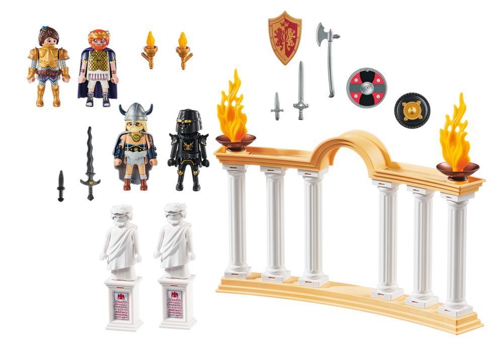 PLAYMOBIL:THE MOVIE Emperor Maximus in the Colosseum – box_back