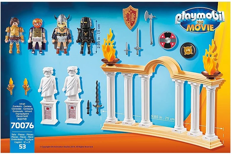 PLAYMOBIL:THE MOVIE Emperor Maximus in the Colosseum – extra