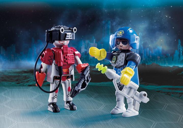Space Police Officer and Thief