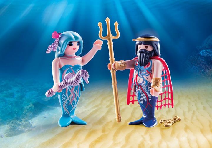 Sea King and Mermaid