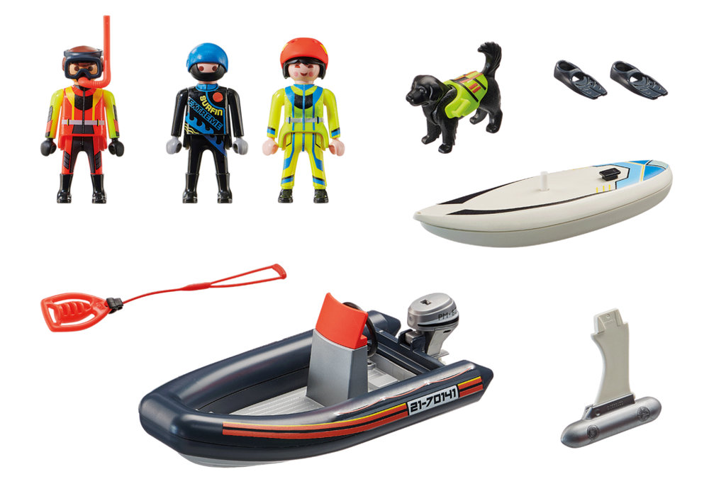 Water Rescue with Dog – box_back