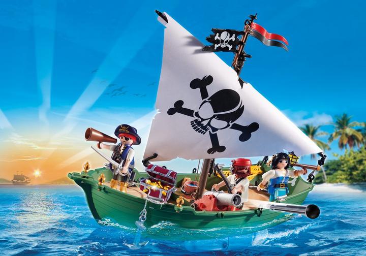 Pirate Ship with Underwater Motor