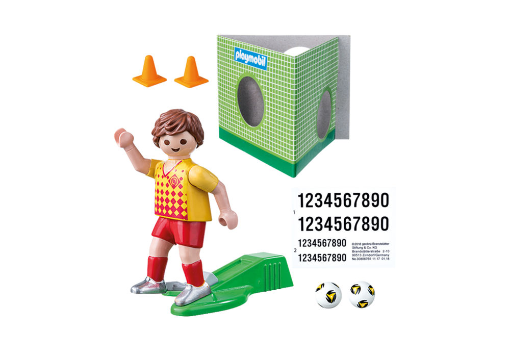 Soccer Player with Goal – box_back
