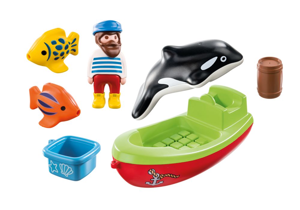 Fisherman with Boat – box_back