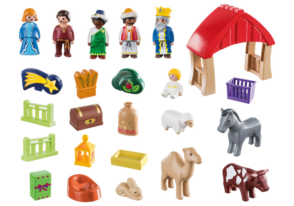 1.2.3 Advent Calendar - Christmas Manger – box_back
