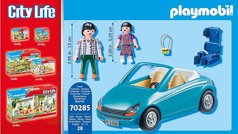 Family with Car – extra