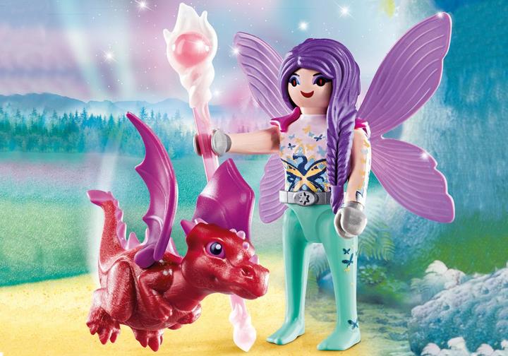 Fairy with Baby Dragon