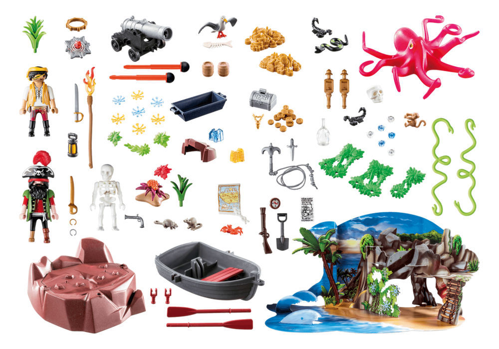 Pirate Cove Treasure Hunt for the advent – box_back