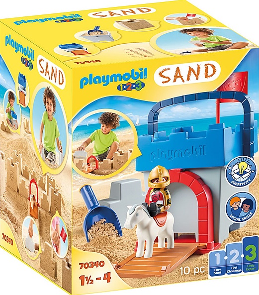 Knight's Castle Sand Bucket – box_front