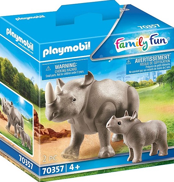 Rhino with Calf – box_front