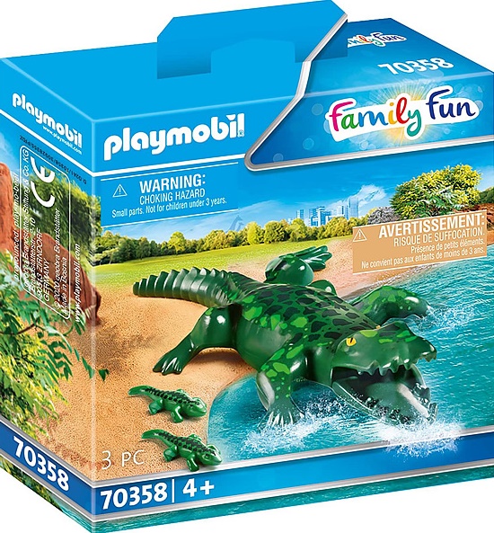 Alligator with Babies – box_front