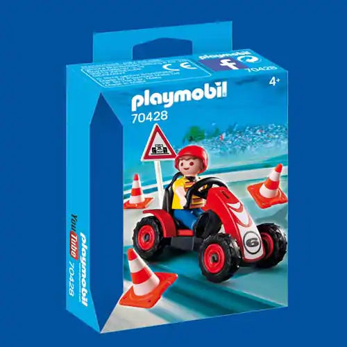 Boy with Racing Kart (also see 4759 for equivalent)