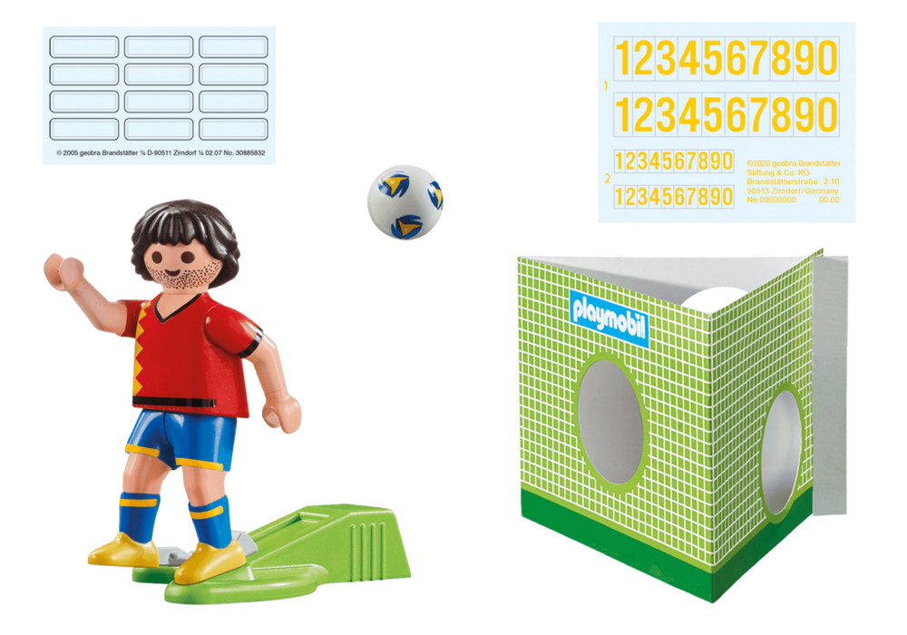 National Player Spain – box_back
