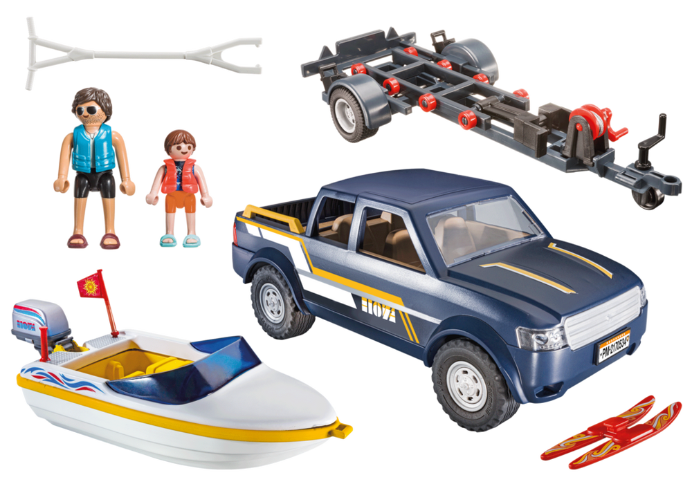 Pick-Up with Speedboat – box_back