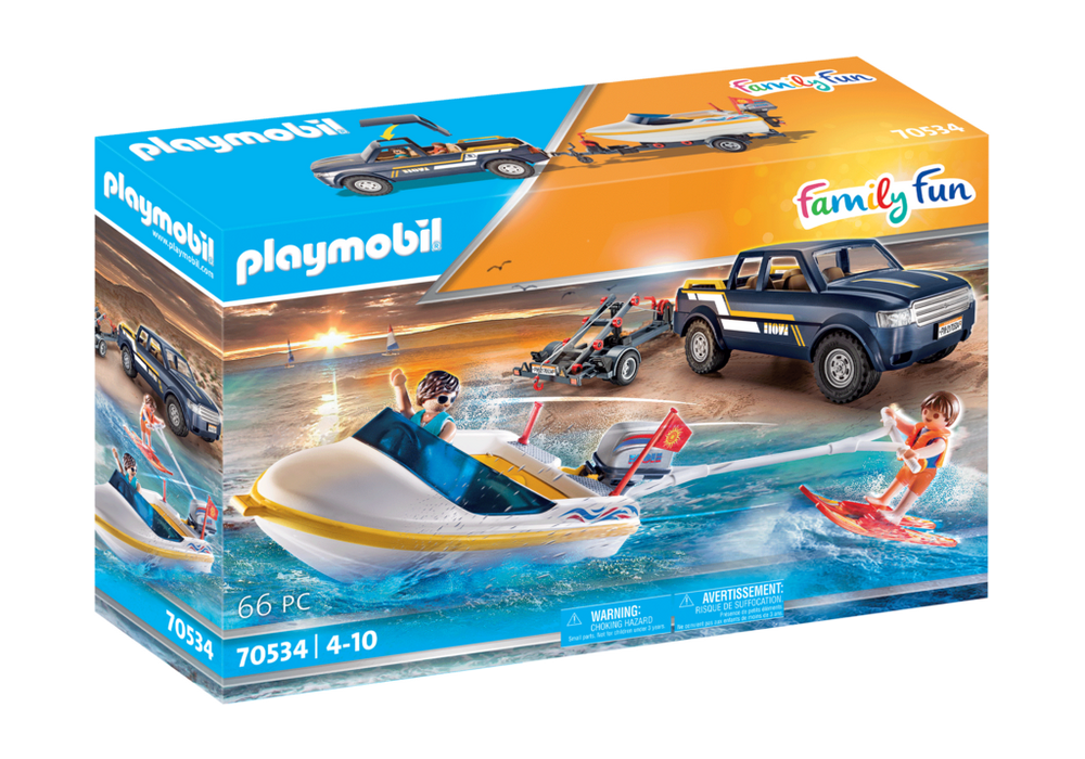 Pick-Up with Speedboat – box_front