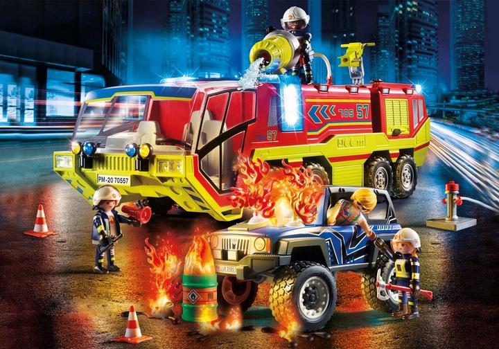 Fire Engine with Truck