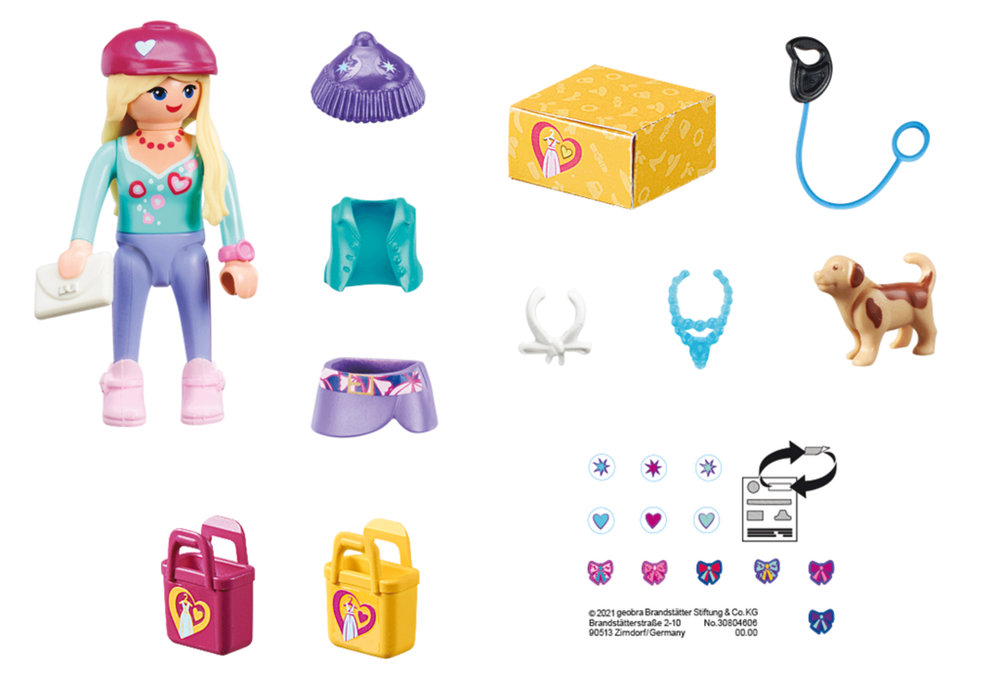 Fashionista with Dog – box_back