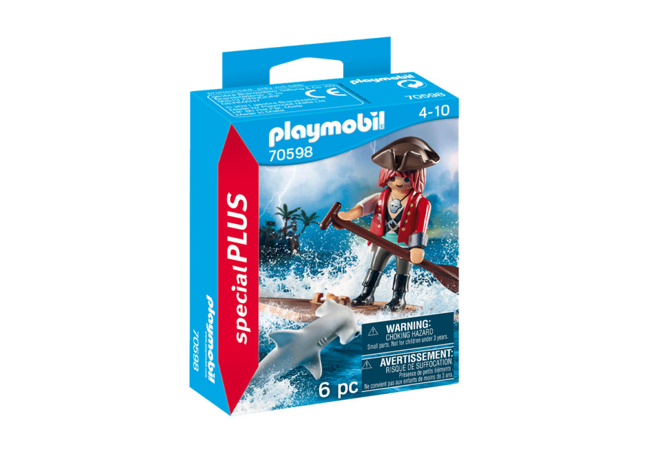 Pirate with Raft – box_front
