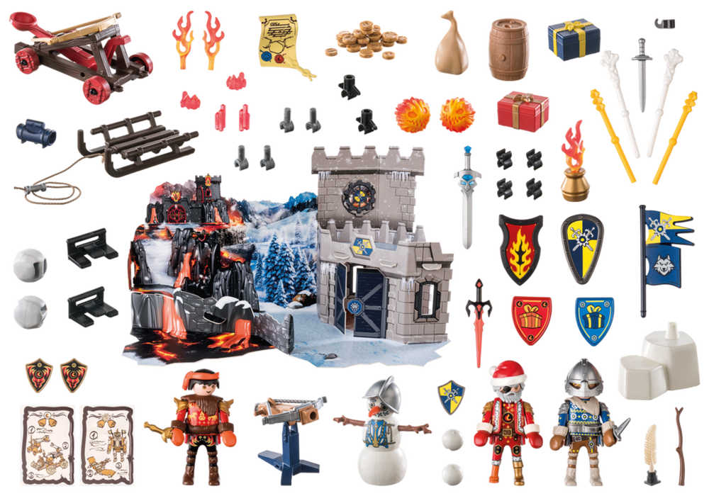 Advent calendar Novelmore - Battle in the Snow – box_back
