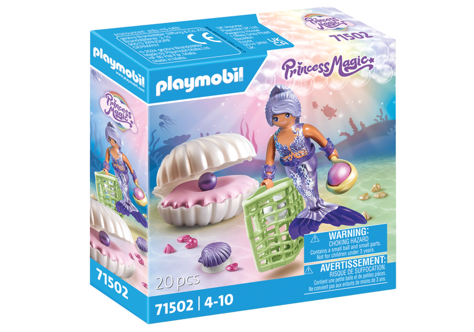 Mermaid with Pearl Seashell – box_front