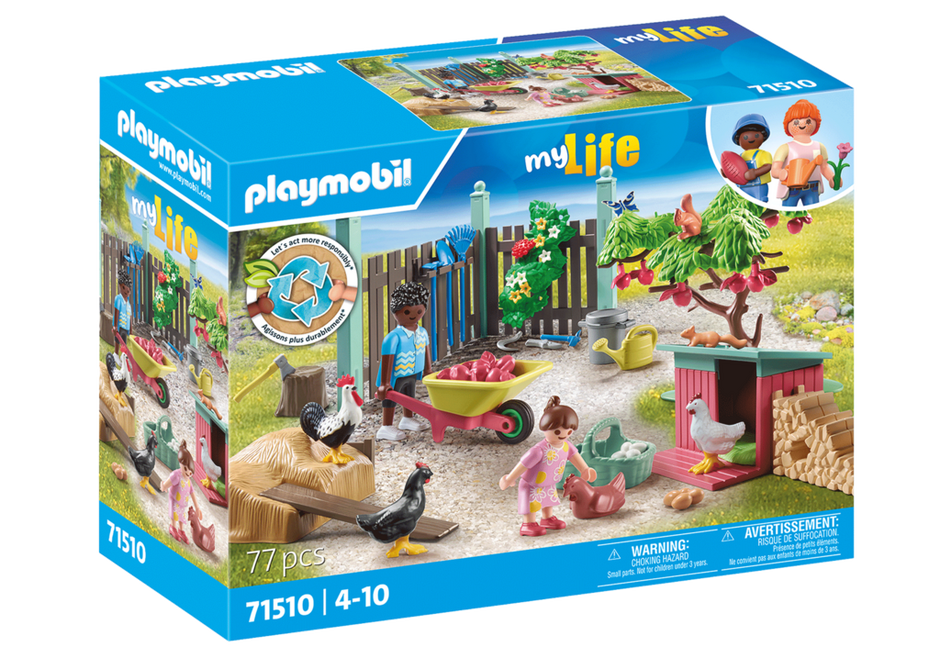 Little chicken farm in the Tiny House garden – box_front