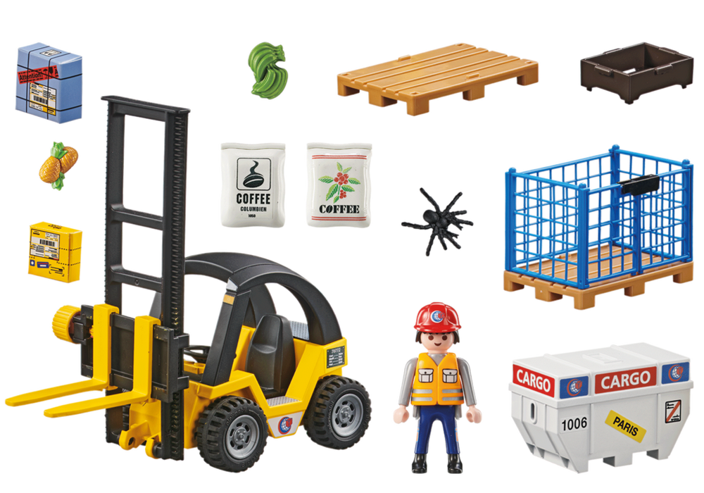Forklift truck with cargo – box_back